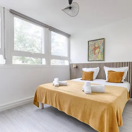 Saint Fargeau Gambetta Iv Lovely 4p 1br Appartement *